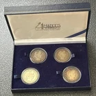 Boxed Barber Silver Half Dollars Set 4 Mints 1904 O , 1906, 1906 D,  1915 S