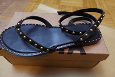 Sandalen Zehenstegsandalen Sacha 39 Echtleder...