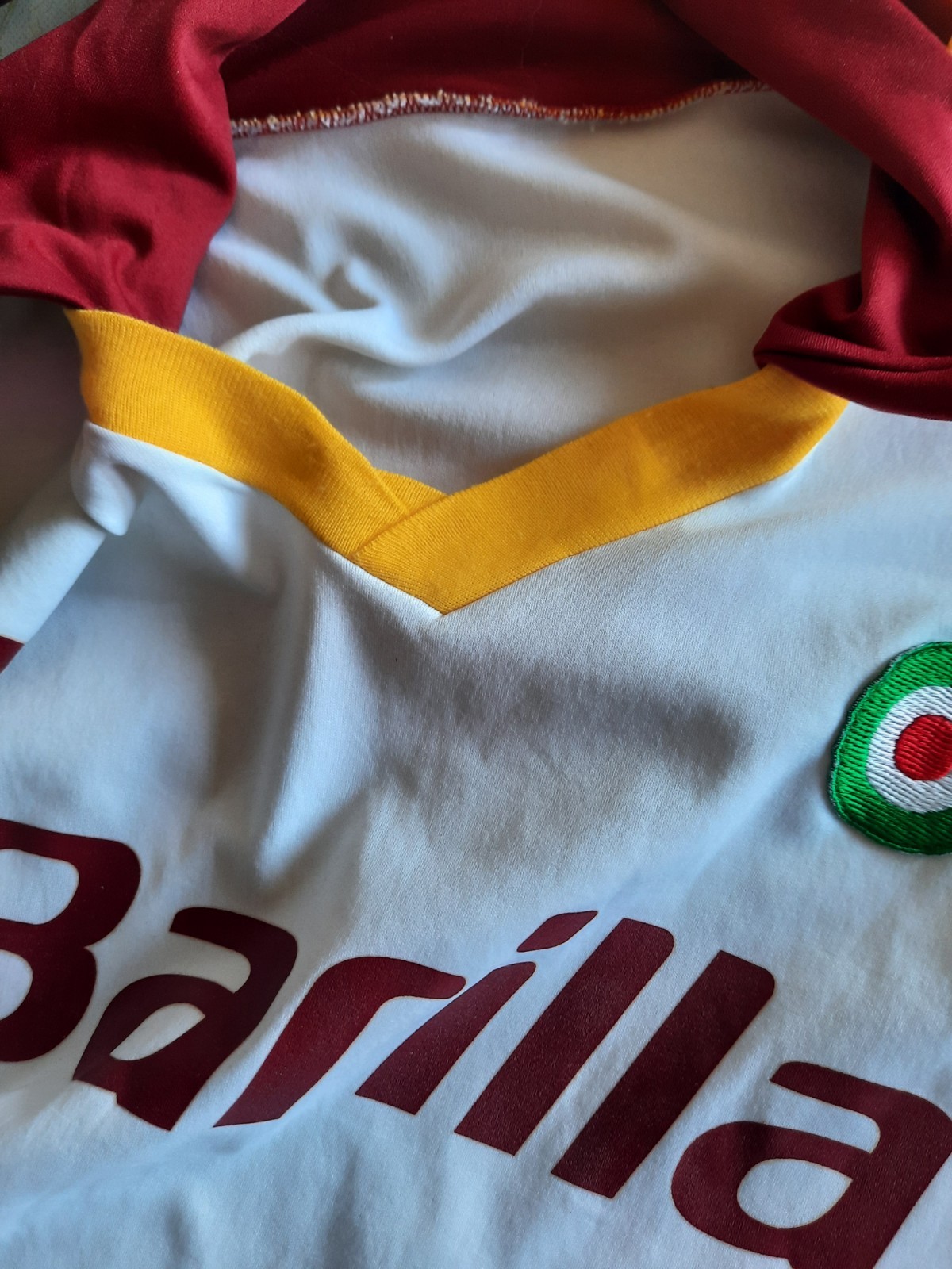 Maglia AS Roma 1991/1992 Barilla Adidas Vintage Rara No Matchworn collezione