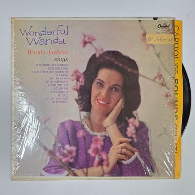 Wanda Jackson – Wonderful Wanda LP Record 1962 Capitol Rockabilly