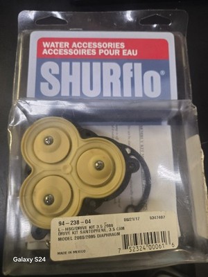 Shurflo 2088/2095 Diaphrgm water kit (D1)