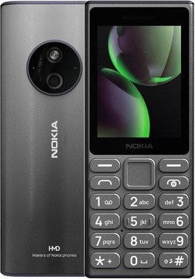 Nokia 110 4G (2024) | Dual SIM | GSM Unlocked Mobile Phone | Volte | Titanium |