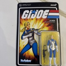 Glenda G.I. Joe Super7 Reaction Action Figure unpunched card