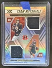 2022 Panini XR Joe Burrow Ja'Marr Chase Team Jersey #/49 Bengals