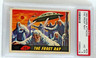 1962 Bubbles Mars Attacks # 23 The Frost Ray  PSA  4