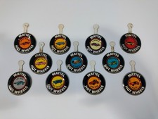 Original Mattel Hot Wheels Redline Metal Pins Buttons Badges Lot of 11