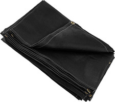 10 X 10 Ft Welding Blanket Black Fiberglass Blanket Portable Fiberglass Fire Ret