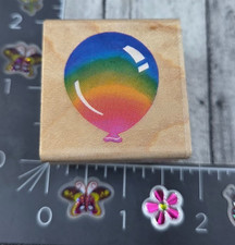 Stampendous Big Balloon C016 1996 Party Celebrate Rubber Stamp Wood S120