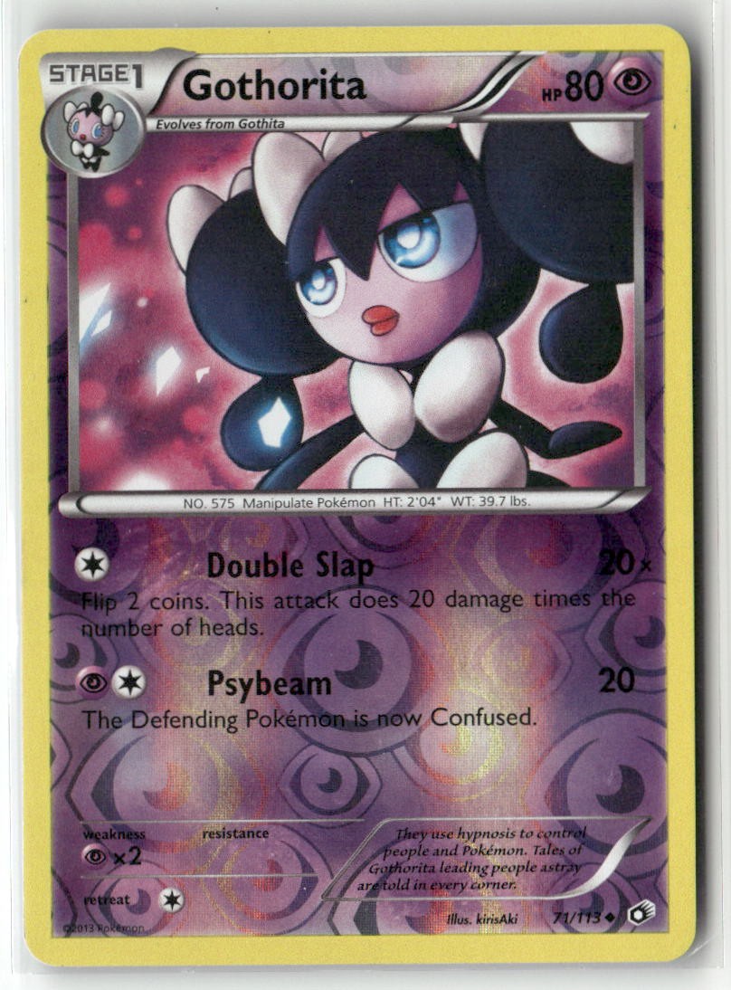 Gothorita Reverse Holo Uncommon Legendary Treasures 71/113 LP