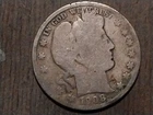 1908 Barber Half Dollar Well Worn