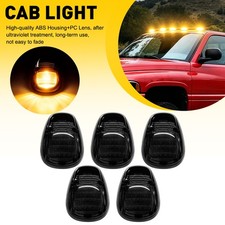 Amber Led Roof Cab Lights Marker Lamp Smoked For Dodge Ram 2500 3500 1999-2002 R Amber Led Roof Cab Lights Marker Lamp Smoked For Dodge Ram 2500 3500 1999-2002 R