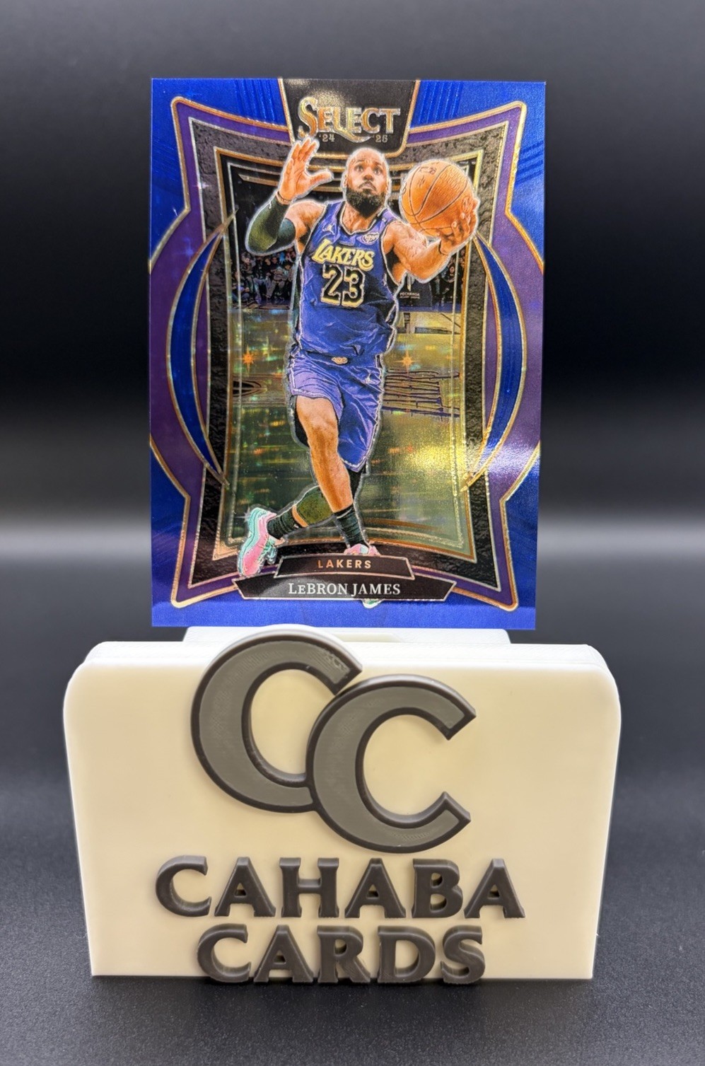 2024 Panini Select Concourse LeBron James /20 Blue Stars SP #54 LA LAKERS