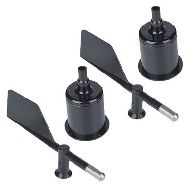 2 Pcs Windanzeiger-teil Anemometer Windrichtungsanzeiger Windmesser Im Freien