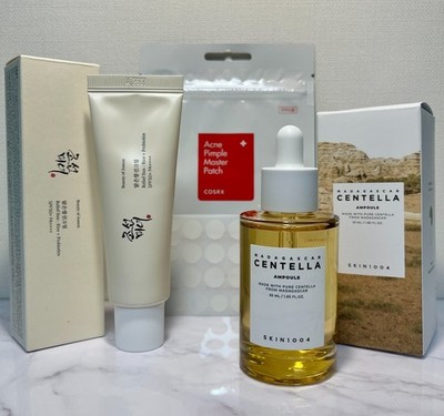 Calm Down & Go Kit | Acne Soothing Skincare Set | K-Beauty COSRX Centella
