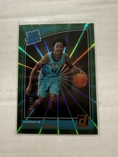 2018 Donruss Rated Rookies Press Proof Green Laser 5/99 Devonte' Graham 
