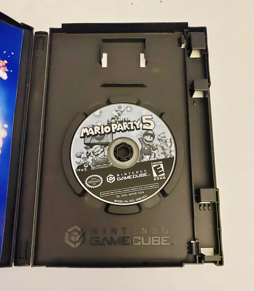 Mario Party 5 GameCube 2003 Completo - Funciona Muy bien - Se envía rápido Foto 2 de 4