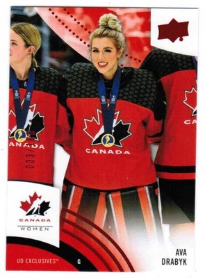 2025 UPPER DECK TEAM CANADA JUNIORS BASE UD EXCLUSIVES CARDS 1-100 U-Pick List