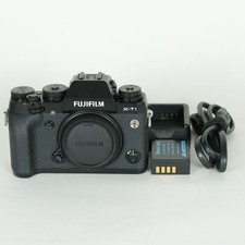 Fujifilm X-T1 Black Mirrorless Camera 16.3MP IP68 Dust/Water Resistant Used
