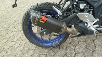 Yamaha YZF-R3 RH071 - Akrapovic Slip On Carbon Auspuff, Auspufftopf, Endtopf