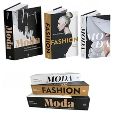 Decorative Faux Books for Home Decor Set of 3 with Hidden Storage Compartment