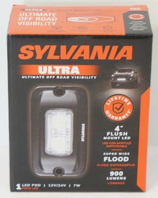 NEW - Sylvania Ultra 4'' Flush Mount 900-Lumen 1 LED Pod