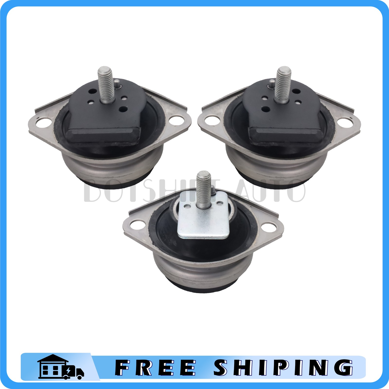 Maserati Quattroporte 2003-2012 Engine mounts 3 pcs