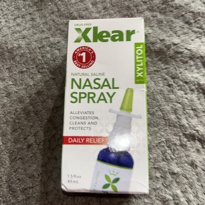 Natural Saline Nasal Spray 1.5 Oz  by Xlear Inc