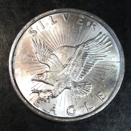 1oz Silver Bullion Classic Sunshine Minting Silver Eagle WE COMBINE SHIP #R910