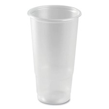 Karat CKPP32 32 oz. PolyPro (PP) Plastic Cups - Translucent (600/Carton) New