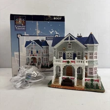 Carole Towne Collection Christmas Holiday 2007 Conrad Cottage #75575 In Box