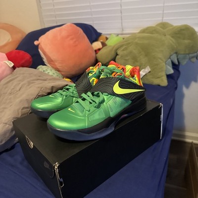 KD 4 Weatherman 2024 Men's Size 8.5 Lush Green/Volt-Black FN6247-300