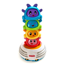 Juguete musical Fisher Price Bright Beats Build a Stack 2015 ilumina desarrollo
