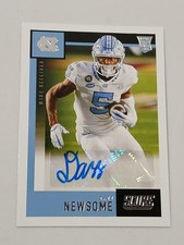 Dazz Newsome Chicago Bears 2021 Score Certified Autograph Rookie Card #SA-DNE. rookie card picture