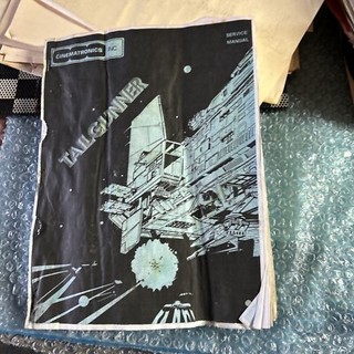 Tail Gunner CinemaTronics Arcade Video Game Manual