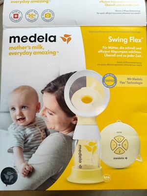 Medela Swing Flex Elektrische Milchpumpe - Gelb