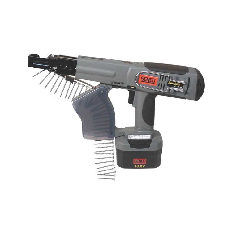  DuraSpin 2P0001N Cordless Collated Screwdriver, 18 V, Ni-Cd, 2000 mAh, 1/4 in