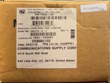 Chatsworth CPI 13930-703 Velocity Horizontal Cable Manager; Single-Sided; 3U(S)