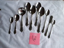 CHATEAU HOSTESS SERVING SET ONEIDACRAFT DELUXE STAINLESS STEEL FLATWARE