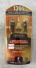 Belkin 1394 1.8 Meters Apple FireWire And Sony i.Link Compatible Unopened NOS
