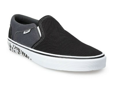 Asher Slip On Low Top Sneakers Black 