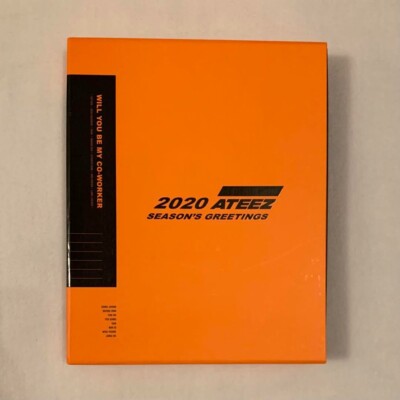 ATEEZ 2020 Season's Greetings Calendar Official Goods DVD Full