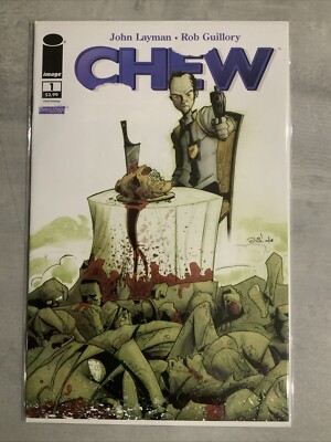 Image Comics Chew #1 Very Rare Third Print Variant 2009 KEY 