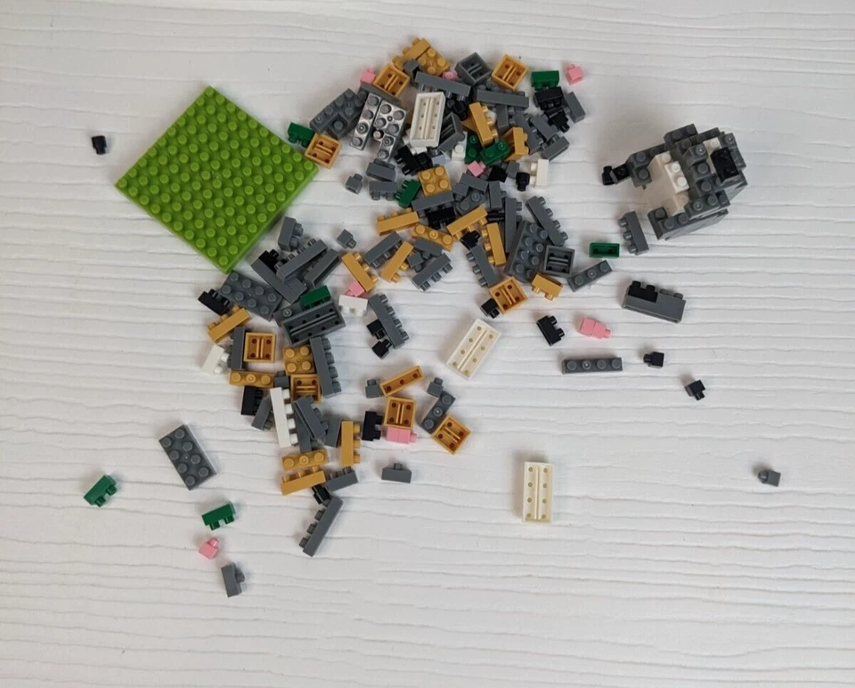 Bloques de construcción Nanoblock Koala, más de 150 piezas parcialmente construidas Foto 3 de 4