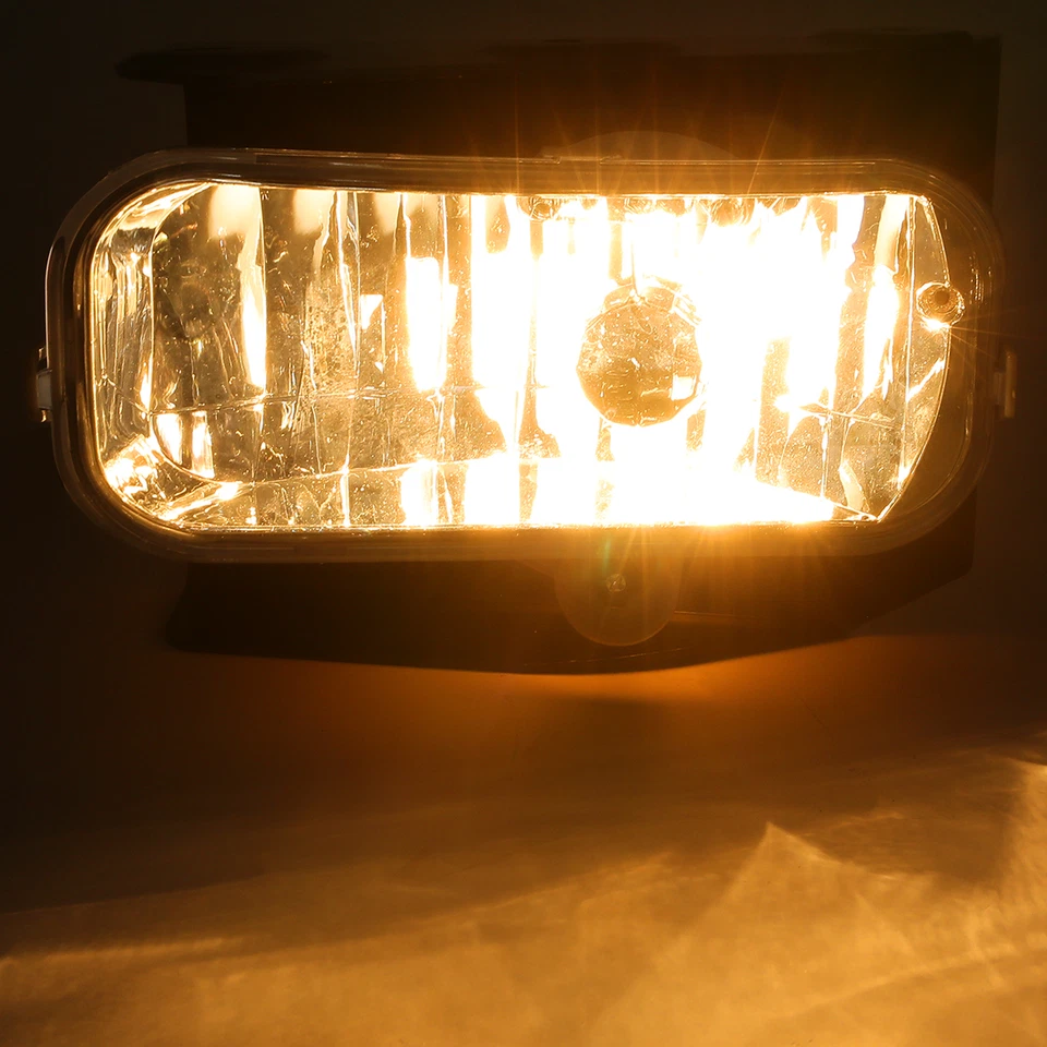 Par de luces antiniebla luces de parachoques lente transparente halógena para Ford F-150 F-250 1999-2004 Foto 4 de 4