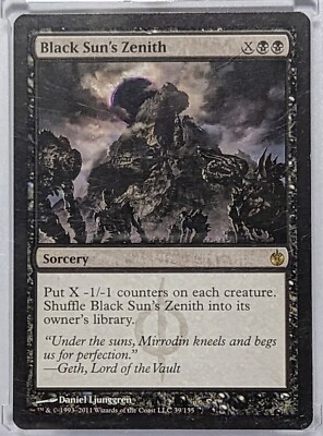 MTG Black Sun's Zenith Mirrodin Besieged 39/155 Rare Magic The