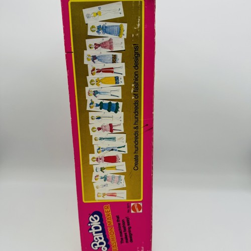 Vintage Mattel Barbie Fashion Maker 1980 12 piatti e scatola originale #3271 - Foto 6 di 8