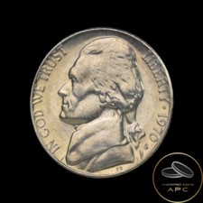 1970 S Jefferson Nickel High Grade BU from Mint Set++