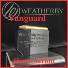 WEATHERBY VANGUARD SINGLE SHOT SLED MAG BLANK 350LEG:6.5CREEDMOOR:243WIN:OTHERS