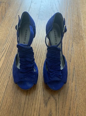 steve madden blue heels