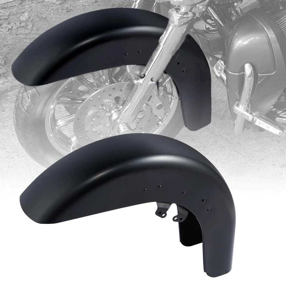 Guardabarros delantero sin pintar/negro apto para Harley Street Glide 14-24 Road Glide 15-24 Foto 2 de 4